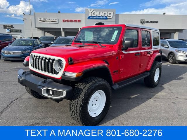 New 2026 Jeep Wrangler Unlimited Sahara w/ Whitecap Package AWD/4WD image 1