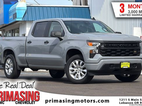 Used 2025 Chevrolet Silverado 1500 Custom AWD/4WD image 1