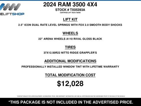 Used 2024 RAM 3500 Limited image 2