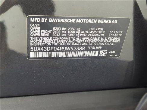 Certified 2024 BMW X3 sDrive30i w/ Premium Package image 26