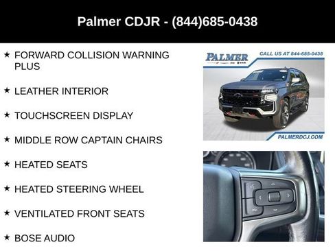 Used 2021 Chevrolet Tahoe Z71 w/ Z71 Signature Package AWD/4WD image 12