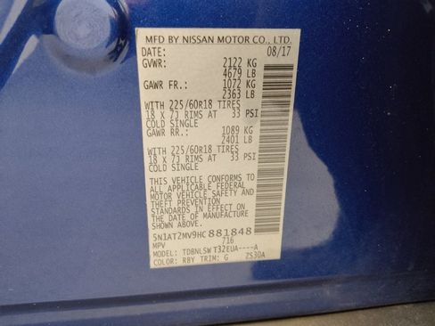 Used 2017 Nissan Rogue SL w/ SL Premium Package image 33