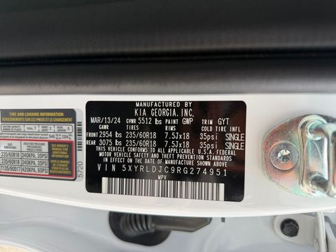 Used 2024 Kia Sorento S w/ Panoramic Sunroof Package AWD/4WD image 37