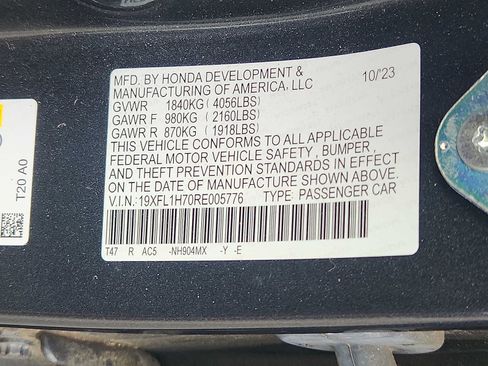 Certified 2024 Honda Civic EX-L image 26