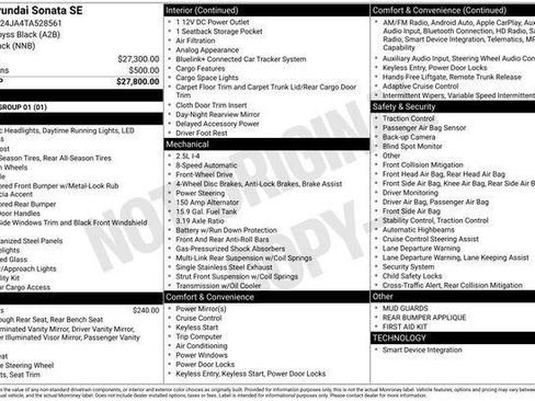 New 2026 Hyundai Sonata SE image 4