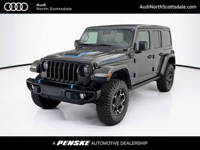 Used 2021 Jeep Wrangler Unlimited Rubicon 4xe w/ Steel Bumper Group