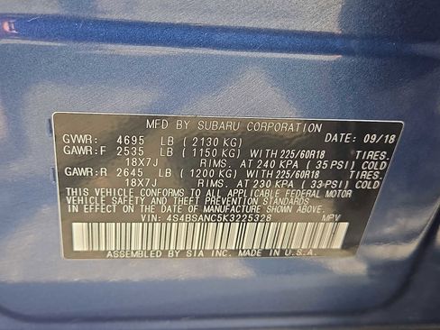 Used 2019 Subaru Outback 2.5i Limited image 26