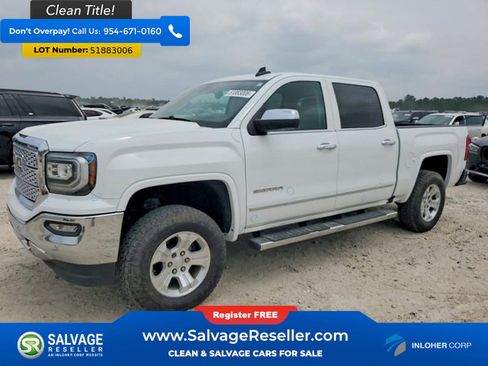 Used 2016 GMC Sierra 1500 SLT RWD image 1