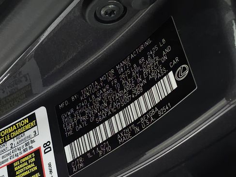 Used 2025 Lexus ES 300h Ultra Luxury image 39