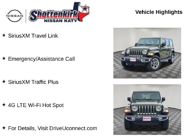 Used 2021 Jeep Wrangler Unlimited Sahara AWD/4WD image 25