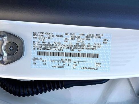 New 2026 Ford Escape ST-Line Select w/ Equipment Group 401A AWD/4WD image 12