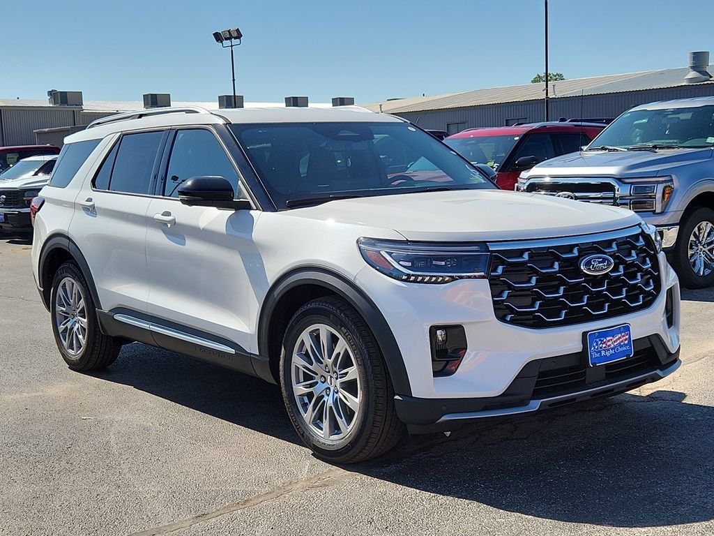 New 2026 Ford Explorer Platinum RWD image 1