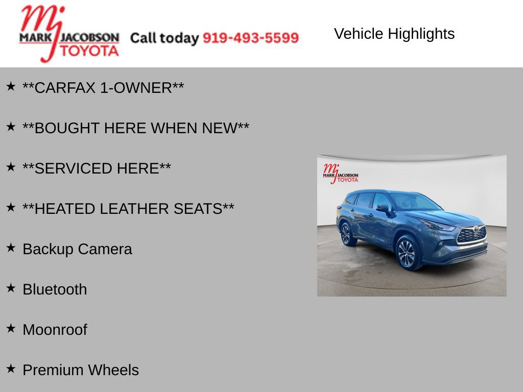 Used 2025 Toyota Highlander XLE FWD image 6