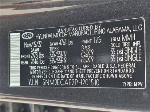 Used 2023 Hyundai Tucson Limited AWD/4WD image 27