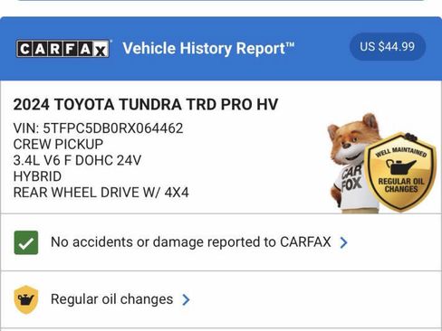 Used 2024 Toyota Tundra TRD Pro image 84