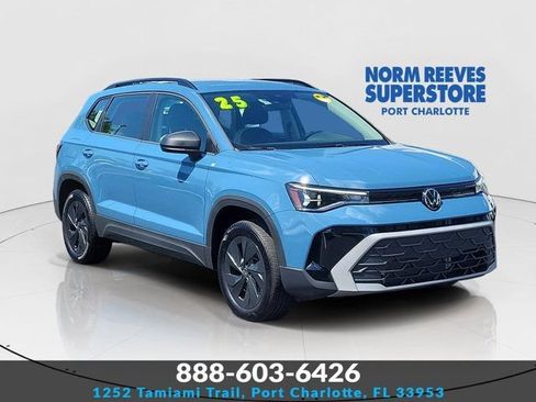 Certified 2025 Volkswagen Taos S FWD image 1