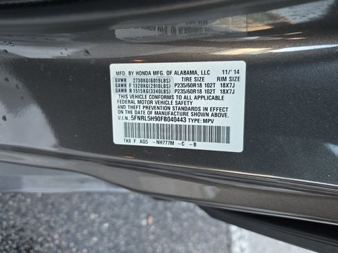 Used 2015 Honda Odyssey Touring image 35