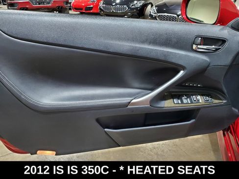 Used 2012 Lexus IS 350C w/ Luxury Pkg RWD image 8