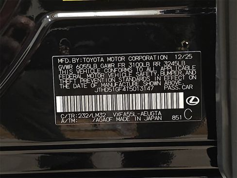 New 2026 Lexus LS 500 AWD image 36