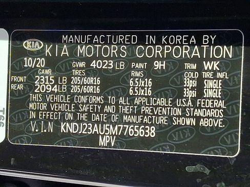 Certified 2021 Kia Soul LX image 27