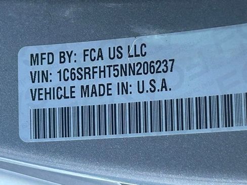 Used 2022 RAM 1500 Limited w/ Body Color Bumper Group image 47