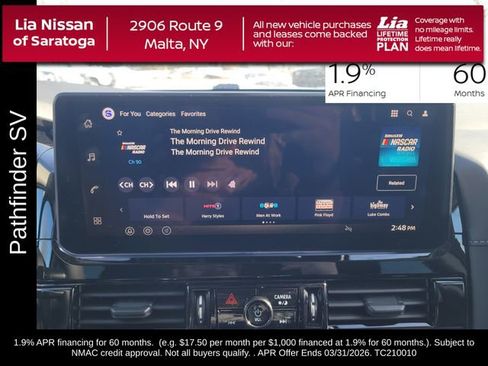 New 2026 Nissan Pathfinder SV image 20