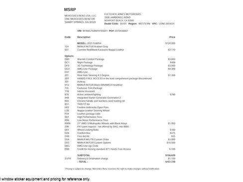 Used 2023 Mercedes-Benz S 580 4MATIC Sedan image 2