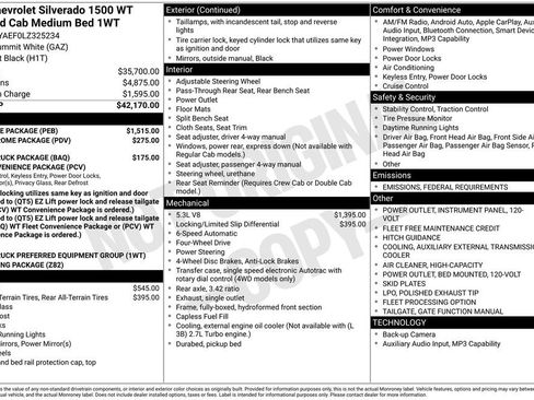 Used 2020 Chevrolet Silverado 1500 W/T w/ WT Value Package image 5