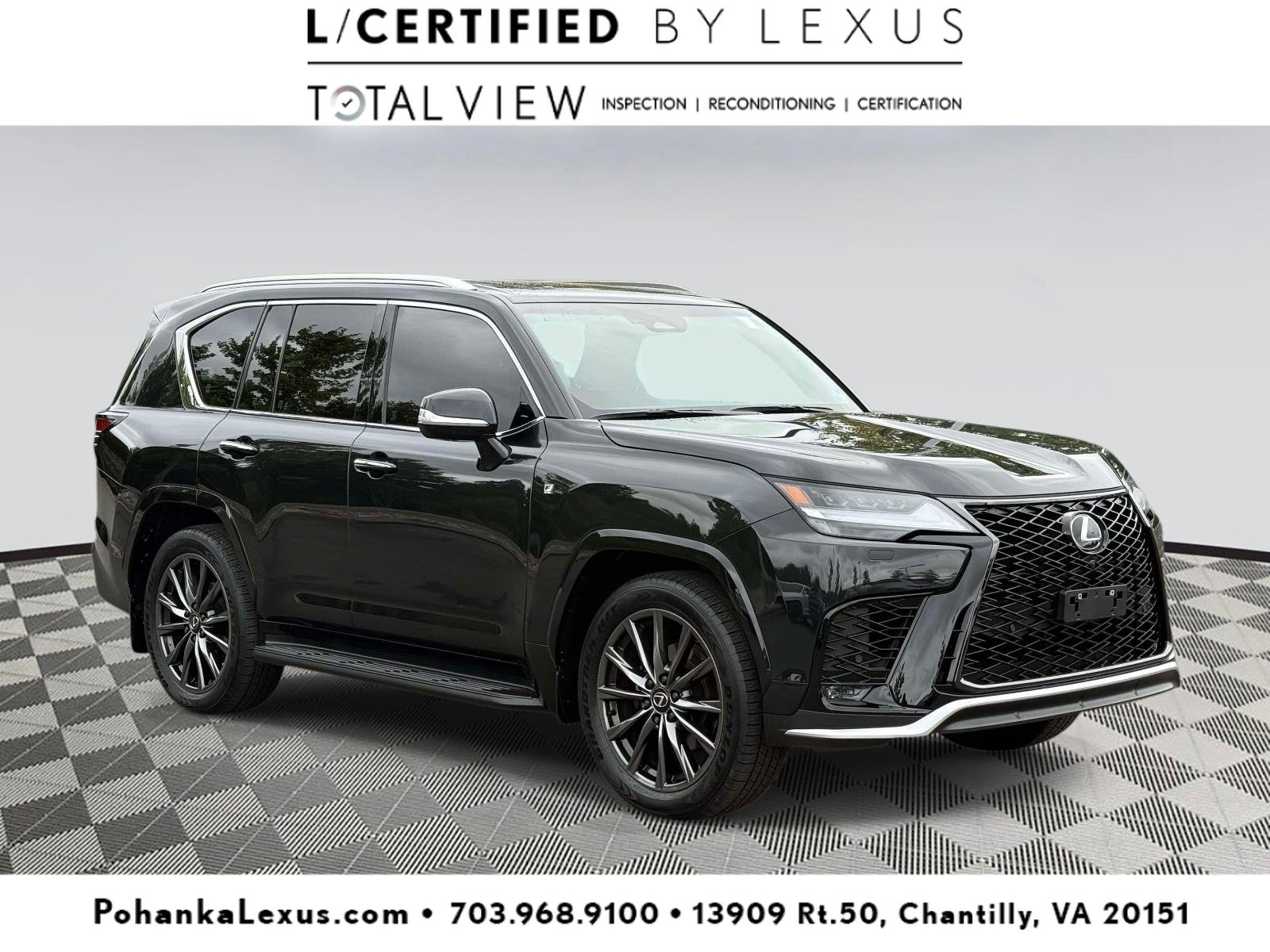Used 2025 Lexus LX 600 F Sport w/ Accessory Package (Z1) AWD/4WD image 1
