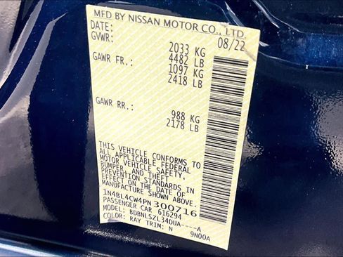 Certified 2023 Nissan Altima 2.5 SR image 33