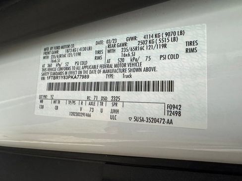 Used 2023 Ford Transit 250 Low Roof w/ Exterior Upgrade Package image 28