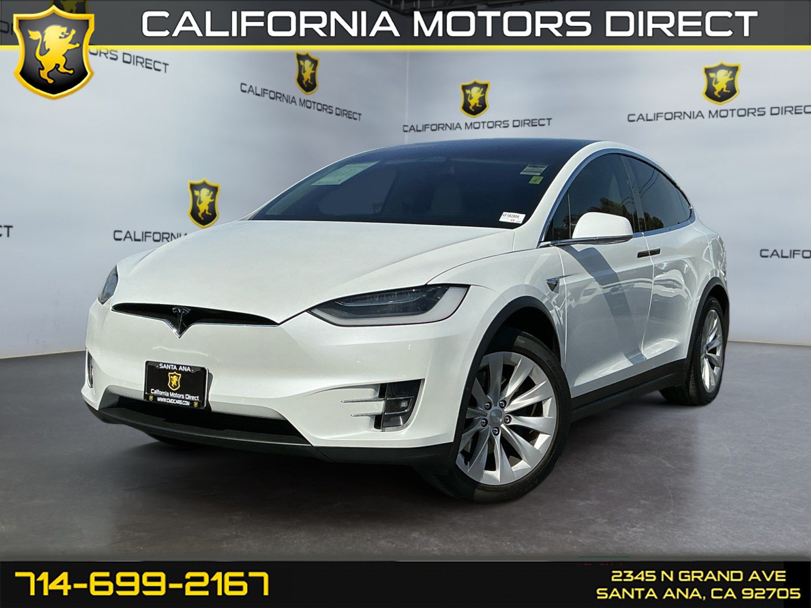 Used 2019 Tesla Model X 75D AWD/4WD image 1