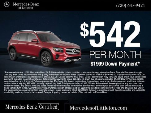 Certified 2025 Mercedes-Benz GLB 250 4MATIC image 3