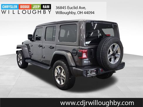 Used 2021 Jeep Wrangler Unlimited Sahara w/ Uconnect 4C Nav & Sound Group image 6