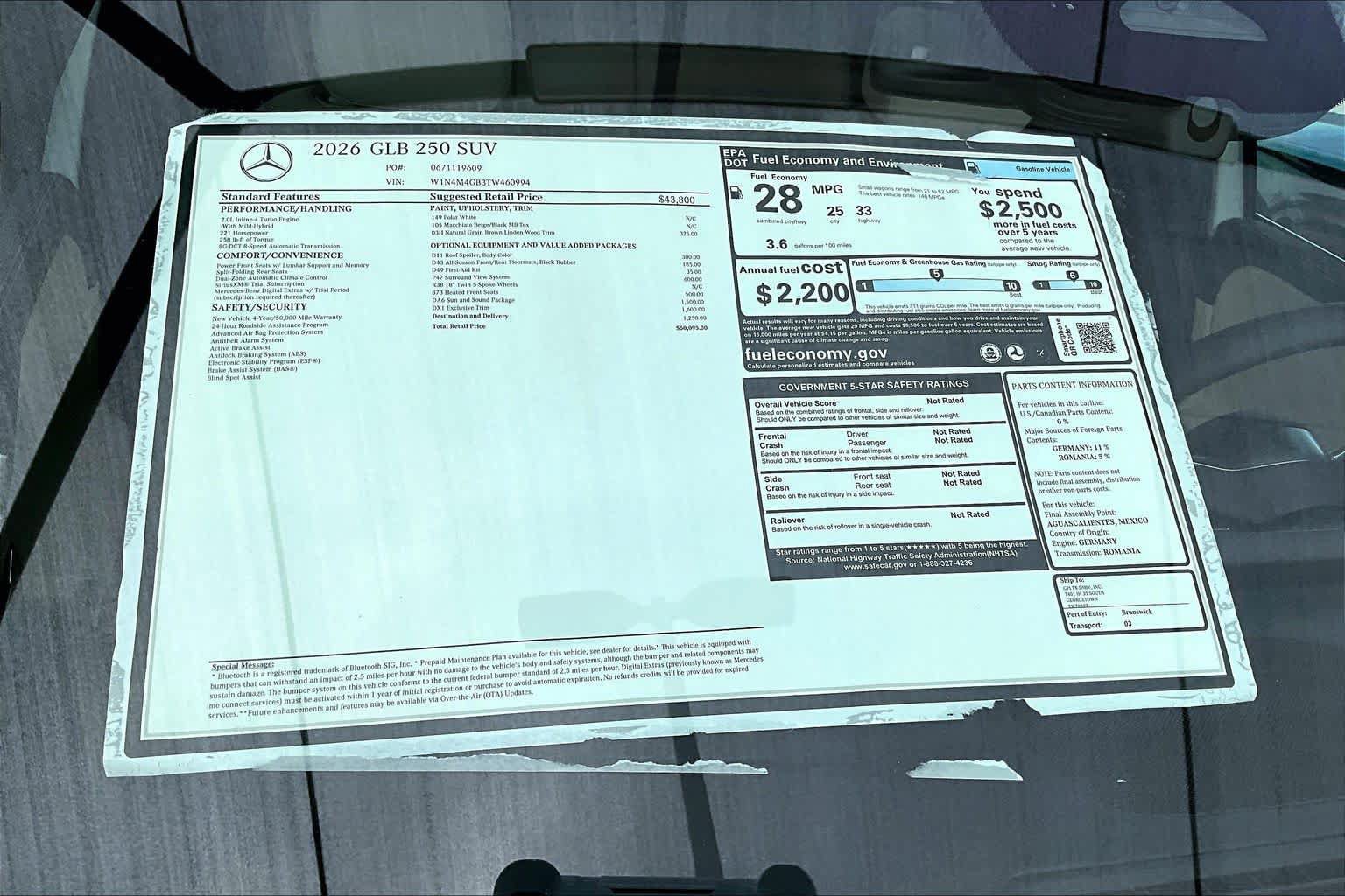 Used 2026 Mercedes-Benz GLB 250 image 22
