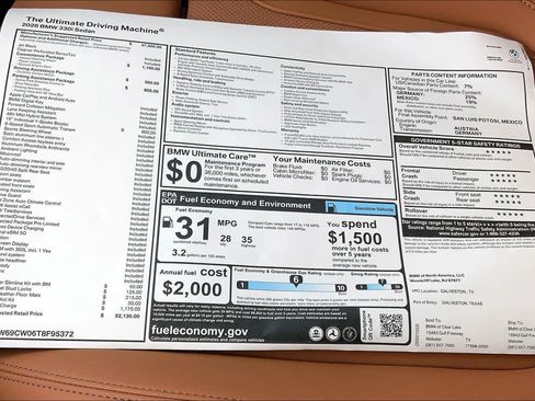 Used 2026 BMW 330i Sedan w/ Convenience Package RWD image 19