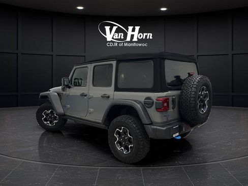 Used 2022 Jeep Wrangler Unlimited Rubicon 4xe w/ Cold Weather Group image 3