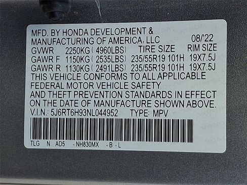 Used 2022 Honda CR-V Touring image 27