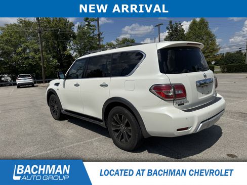 Used 2017 Nissan Armada Platinum w/ Interior Lighting Package AWD/4WD image 4
