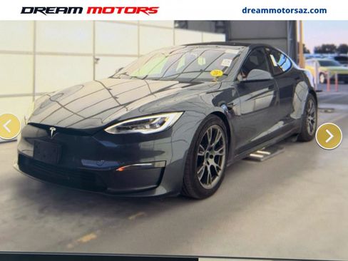 Used 2022 Tesla Model S Plaid AWD/4WD image 1