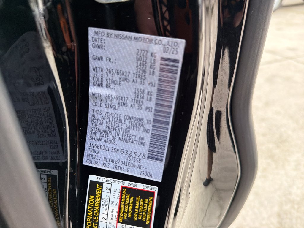 Used 2025 Nissan Frontier SV RWD image 29