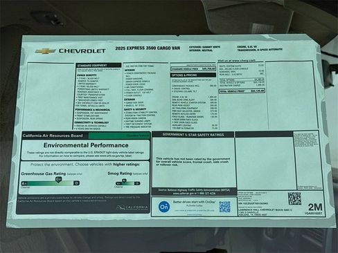 New 2025 Chevrolet Express 3500 w/ Driver Convenience Package image 17