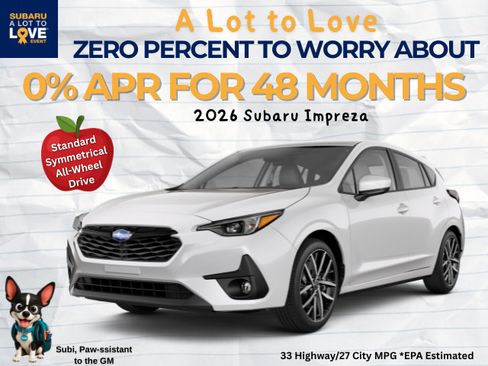 New 2026 Subaru Impreza 2.0i Sport AWD/4WD image 9