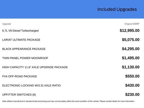 New 2025 Ford F250 Lariat w/ Lariat Ultimate Package image 7