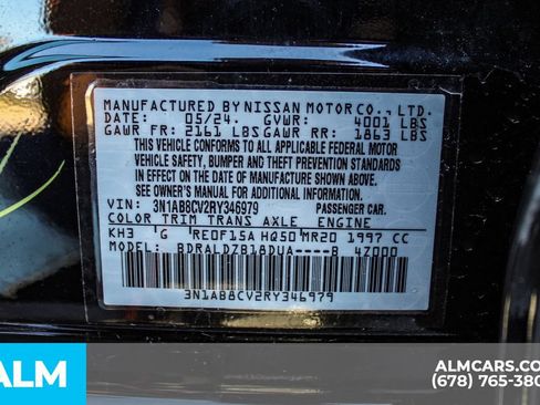 Used 2024 Nissan Sentra SV FWD image 38