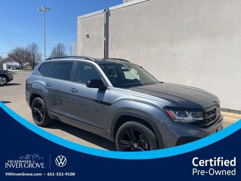 Used 2022 Volkswagen Atlas SEL R-Line AWD/4WD image 1