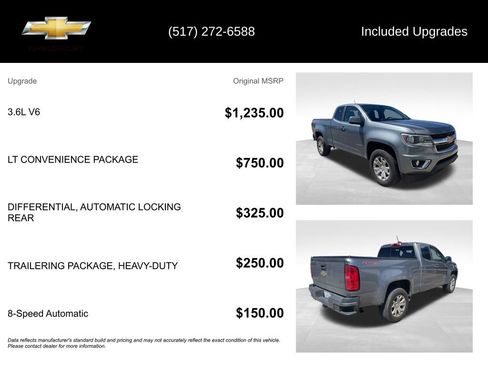 Used 2018 Chevrolet Colorado LT w/ LT Convenience Package image 5