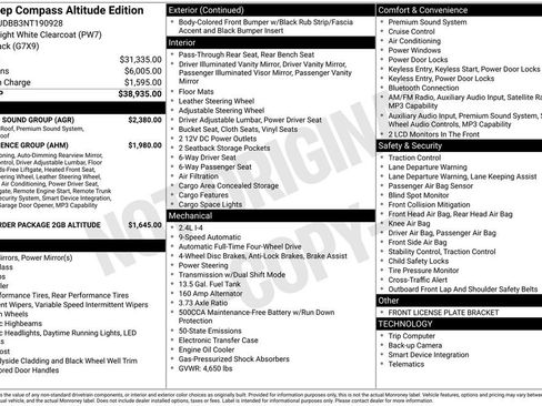 Used 2022 Jeep Compass Latitude w/ Sun and Sound Group AWD/4WD image 2