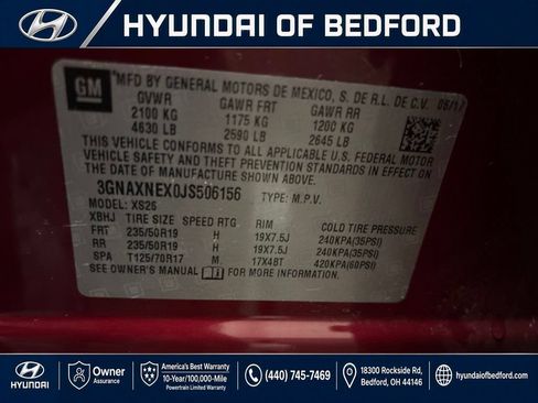Used 2018 Chevrolet Equinox Premier FWD image 16