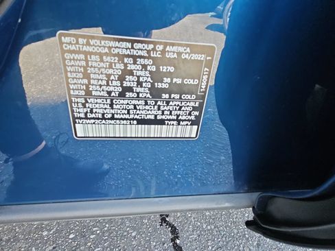 Used 2022 Volkswagen Atlas SE FWD image 38